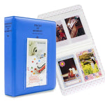 適用於Fujifilm Instax Mini 8 /7s /70 /25 /50s /90的64格名片收納冊，64格米色，64格藍色，64格綠色，64格橘色，64格粉紅色，64格天藍色