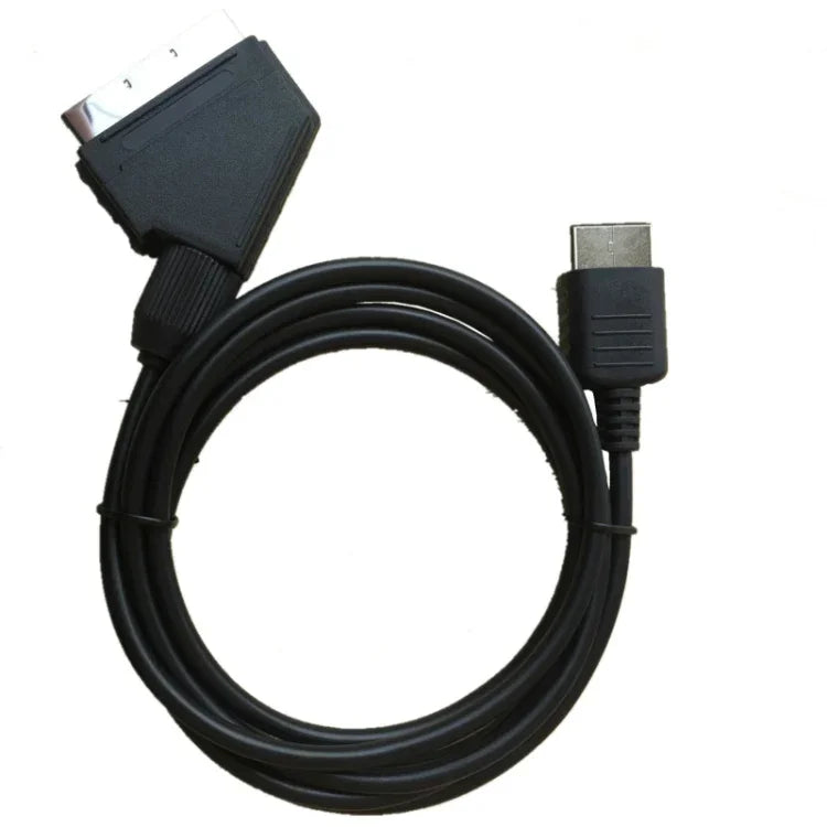1.8 米 適用於 Sony PS2/PS3 RGB SCART 電視 AV 連接線替換線 適用於 PAL/NTSC 主機, 適用於 PS2 / PS3
