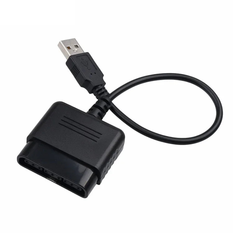 Kebidu USB 遊戲手把遊戲控制器轉接器，無需驅動，適用於 Sony PS1 PS2 轉接線，最新款 PS3 PS2，適用於 PS1 / PS2