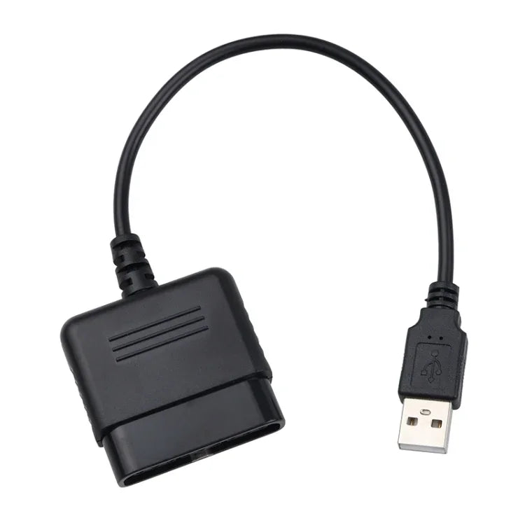 Kebidu USB 遊戲手把遊戲控制器轉接器，無需驅動，適用於 Sony PS1 PS2 轉接線，最新款 PS3 PS2，適用於 PS1 / PS2