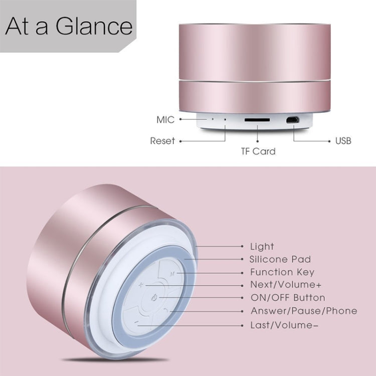 LENRUE 便攜無線藍牙喇叭立體聲 LED 喇叭，內建麥克風 MP3 迷你重低音智慧音柱揚聲器，TBD049445801A、TBD049445801B、TBD049445801C、TBD049445801D