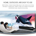 TOPROAD 高功率 10W HIFI 便攜無線藍牙喇叭立體聲音響條 TF FM USB 重低音音柱，適用於電腦電視手機