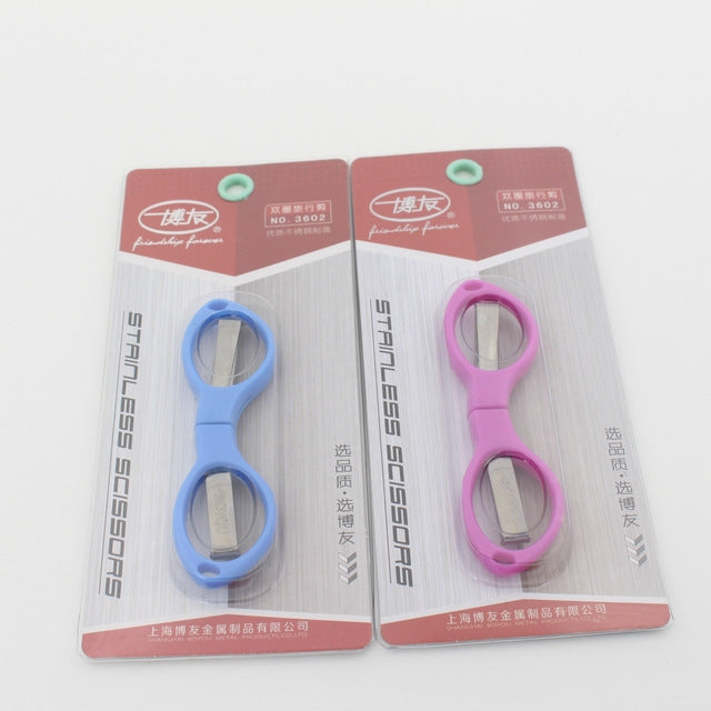 不銹鋼折疊迷你剪刀工具 折疊剪刀