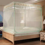 家用免安裝加厚加密防塵防蚊網，120x200 cm全底，150x200 cm全底，180x200 cm全底，180x220 cm全底，200x220 cm全底，120x200 cm床背，150x200 cm床背，180x200 cm床背