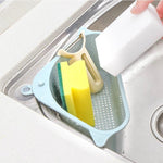 廚房蔬菜架家用水槽瀝水架三角形收納掛架免打孔托盤掛籃