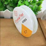 5 件透明釣魚線彈力線 DIY 手工珠寶配件材料 珠子 珠線繩，0.5mm，0.6mm，0.7mm，1mm，0.8mm