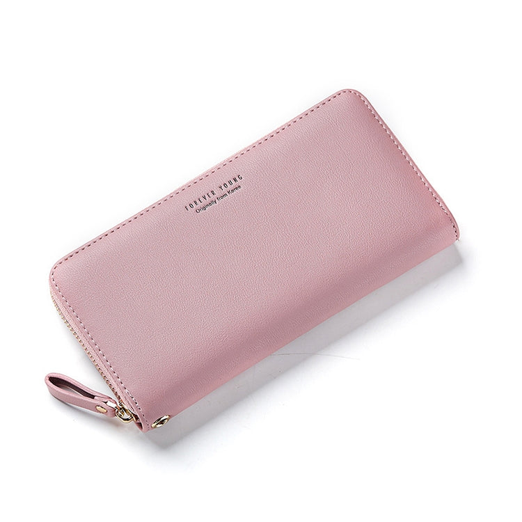 Women Long Clutch Wallet Large Capacity Wallets Female Purse Phone Pocket Card Holder, Pink, Gray, Blue, Green, Wine Red, Black
