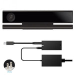 Kinect 2.0感應器USB 3.0轉接器，適用Xbox One S Xbox One X Windows PC，美版，歐版，美版轉英國插頭