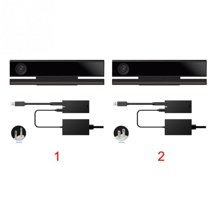 Kinect 2.0感應器USB 3.0轉接器，適用Xbox One S Xbox One X Windows PC，美版，歐版，美版轉英國插頭