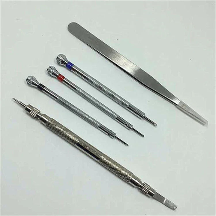 14合1家用手錶拆卸工具維修工具套裝，14合1