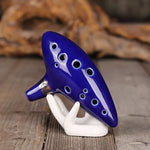 初學者用 12 孔中音 C 調陶笛，12 孔陶笛
