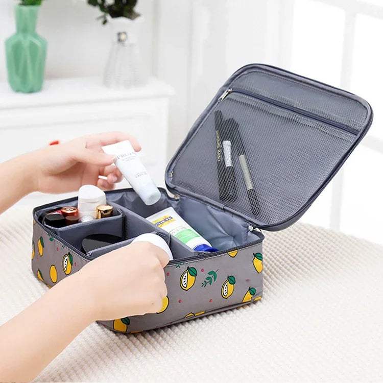 大容量便攜女士防水加厚旅行化妝包 美容師收納包 女士化妝包