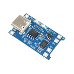 TP4056 USB-C / Type-C 組合保護充電 1A 鋰電池充電板模組