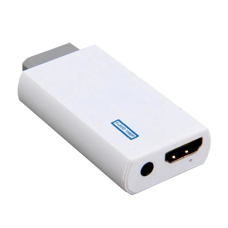 Nintendo Wii即插即用1080p HDMI轉接器，Wii轉HDMI轉接器，3.5mm音頻盒，Wii連接