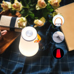 便攜觸控開關可充電LED桌燈戶外露營應急夜燈帶手柄