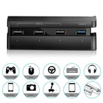 2 個裝 PS4 Slim 延長 USB 轉接配件，適用於 Play Station 4 Slim 主機 USB HUB 3.0 高速，適用於 PS4 Slim