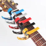 塑膠吉他變調夾，適用於 6 弦木吉他、古典吉他及電吉他調音夾，樂器配件，塑膠吉他變調夾
