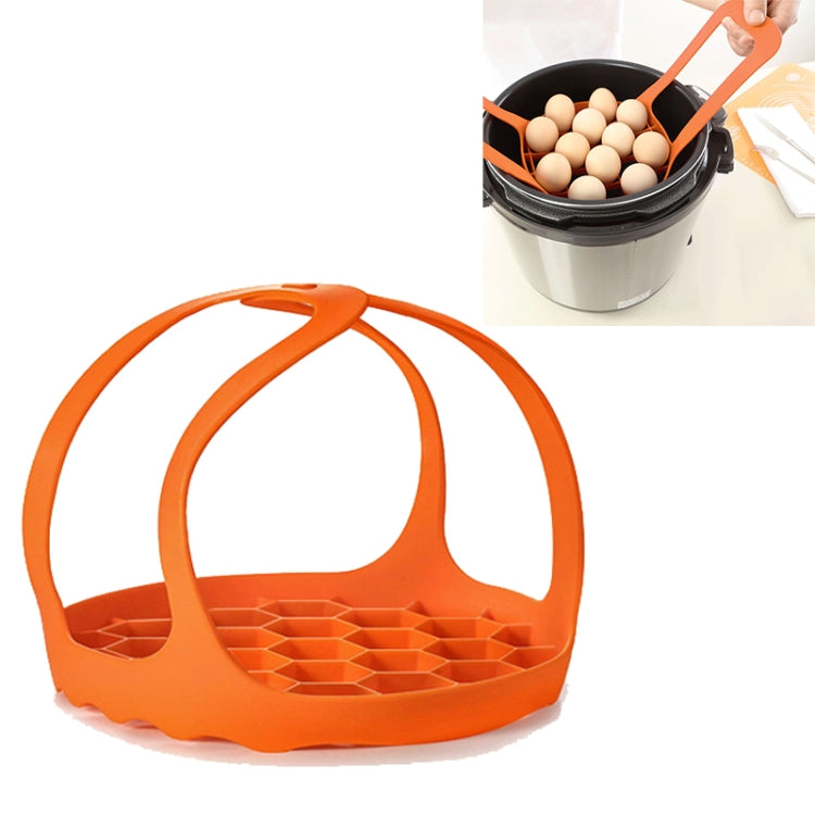 矽膠蒸蛋器 矽膠蒸籠籃，8 吋，6.5 吋