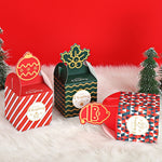 Christmas Eve Apple Packaging Gift Box Candy Box (Green), Green