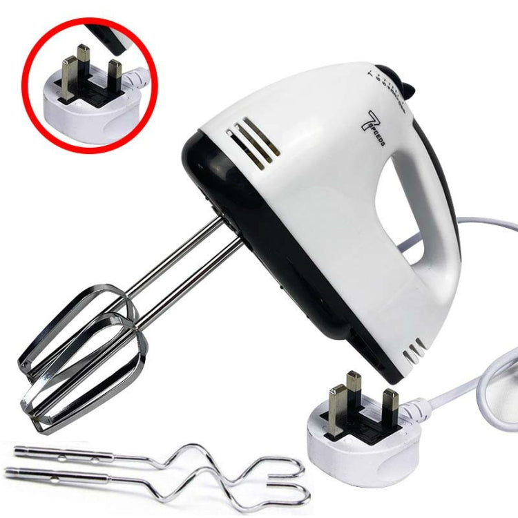 電動家用迷你攪拌器 烘焙小型鮮奶油機，歐規插頭+4根攪拌棒，美規插頭+4根攪拌棒，英規插頭+4根攪拌棒