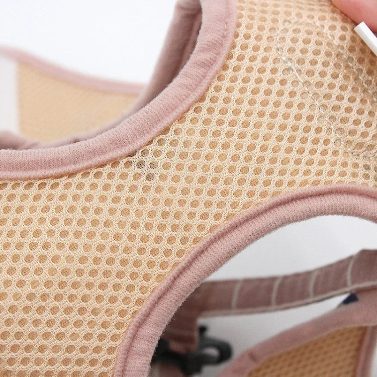 反光透氣背心牽引繩 寵物胸背牽引繩，XS，S，M，XL