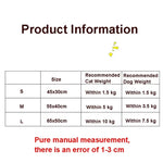 封閉式可拆洗貓砂睡袋 冬季保暖狗籠，S，M，L