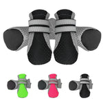4 合 1 寵物鞋 狗鞋 行走鞋 小型犬寵物用品，S, M, L, XL