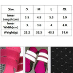 4 合 1 寵物鞋 狗鞋 行走鞋 小型犬寵物用品，S, M, L, XL