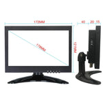 ZGYNK B1042 便攜高清金屬電腦顯示器，7英寸VGA AV HDMI BNC，9.7英寸VGA AV HDMI BNC，10.1英寸VGA AV HDMI BNC，12英寸VGA AV HDMI BNC，12.5英寸VGA AV HDMI BNC