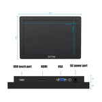 ZGYNK KQ101 高清嵌入式工業顯示屏，10英寸嵌入式，15.6英寸嵌入式，10英寸電阻式，15.6英寸電阻式，10英寸電容式，15.6英寸電容式