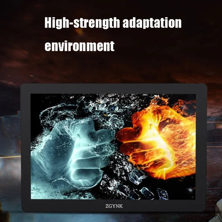 ZGYNK KQ101 高清嵌入式工業顯示屏，10英寸嵌入式，15.6英寸嵌入式，10英寸電阻式，15.6英寸電阻式，10英寸電容式，15.6英寸電容式