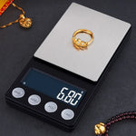 高精度電子秤迷你便攜珠寶藥品秤，500g/0.1g，100g/0.01g，200g/0.01g，300g/0.01g，500g/0.01g，1000g/0.1g