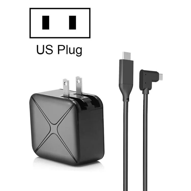 多功能投影及充電交流電源適配器底座，支援Android/PC/Lite Switch，黑色+美國插頭，黑色+歐洲插頭，黑色+英國插頭