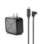 多功能投影及充電交流電源適配器底座，支援Android/PC/Lite Switch，黑色+美國插頭，黑色+歐洲插頭，黑色+英國插頭