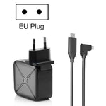 多功能投影及充電交流電源適配器底座，支援Android/PC/Lite Switch，黑色+美國插頭，黑色+歐洲插頭，黑色+英國插頭