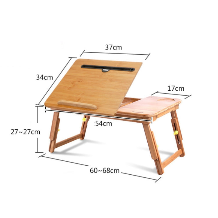 折疊筆記本桌床上卡槽升降懶人電腦桌，小號（50cm）帶抽屜，中號（54cm）帶抽屜，大號（72cm）帶抽屜
