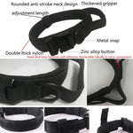 加厚尼龍大型及中型犬牽引項圈 寵物項圈，M, L, XL