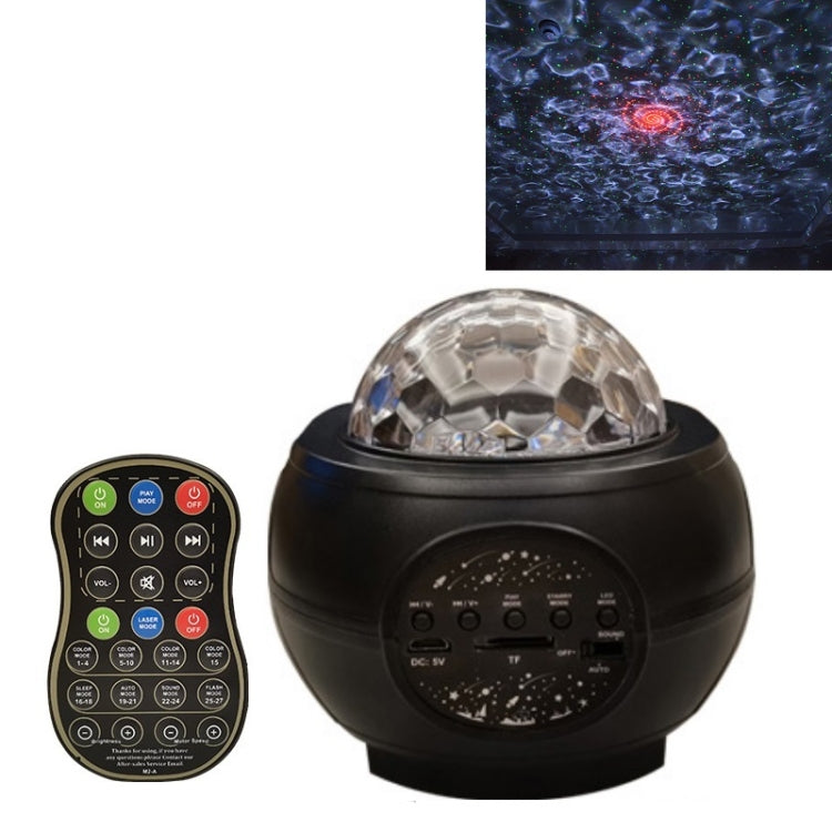M2 8W 聖誕星空雷射投影氛圍燈 旋轉星空動態水紋睡眠燈，USB，電池