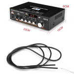 G919智能數字功率放大器內置藍牙/USB/SD/FM迷你功率放大器，歐規插頭