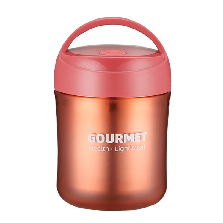 GOURMET不鏽鋼保溫杯雙層密封保溫湯杯，紅色，黃色，藍色
