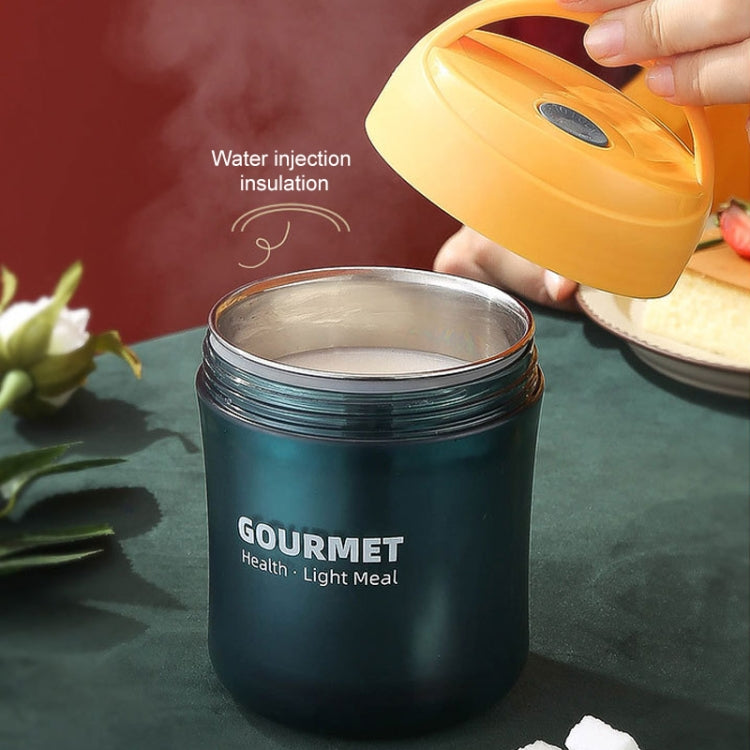 GOURMET不鏽鋼保溫杯雙層密封保溫湯杯，紅色，黃色，藍色