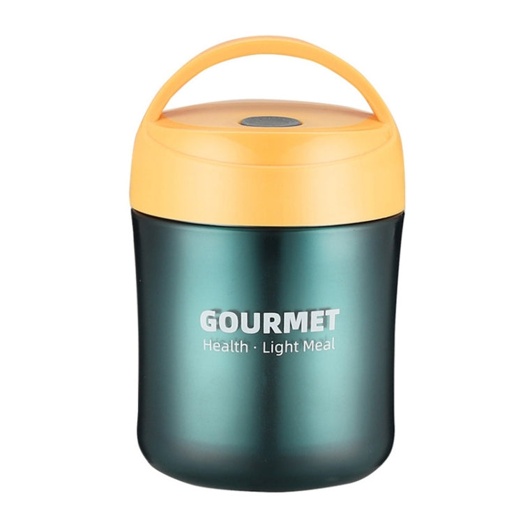 GOURMET不鏽鋼保溫杯雙層密封保溫湯杯，紅色，黃色，藍色