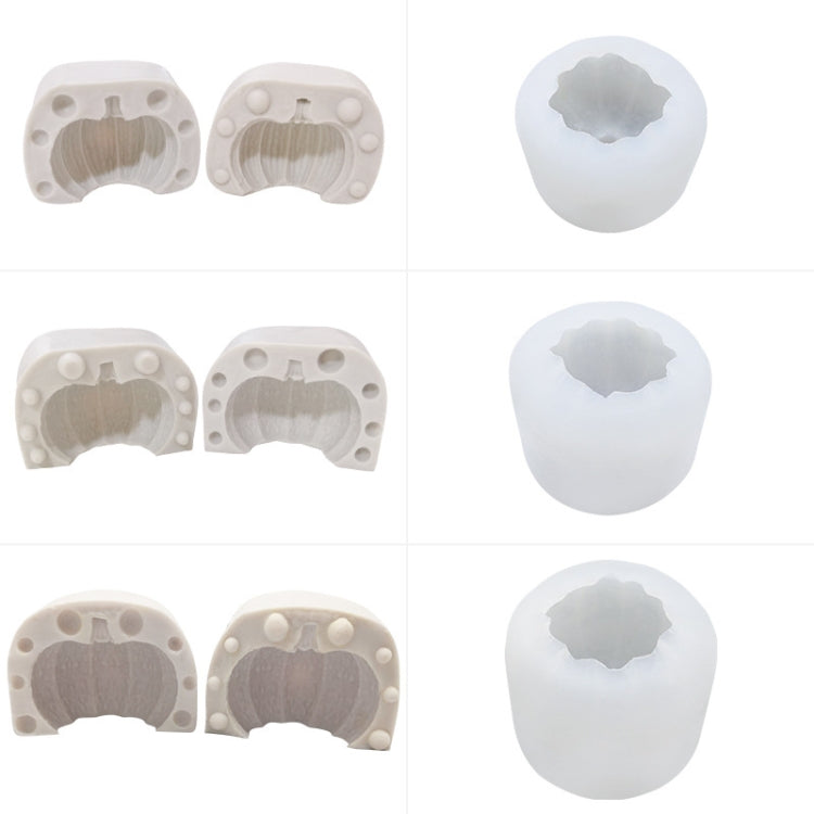 萬聖節立體南瓜蛋糕DIY香氛蠟燭矽膠模具，SW-36，SW-37，SW-45，SW-46，SW-47，ZW-57，ZW-109