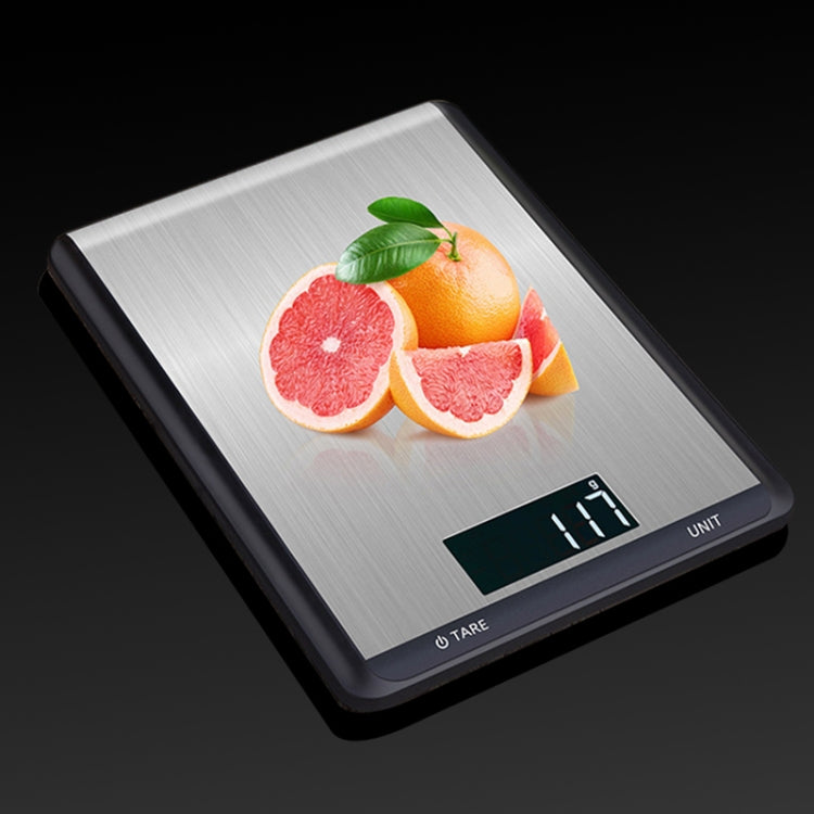 不鏽鋼廚房秤家用食品電子秤，5kg/1g，10kg/1g