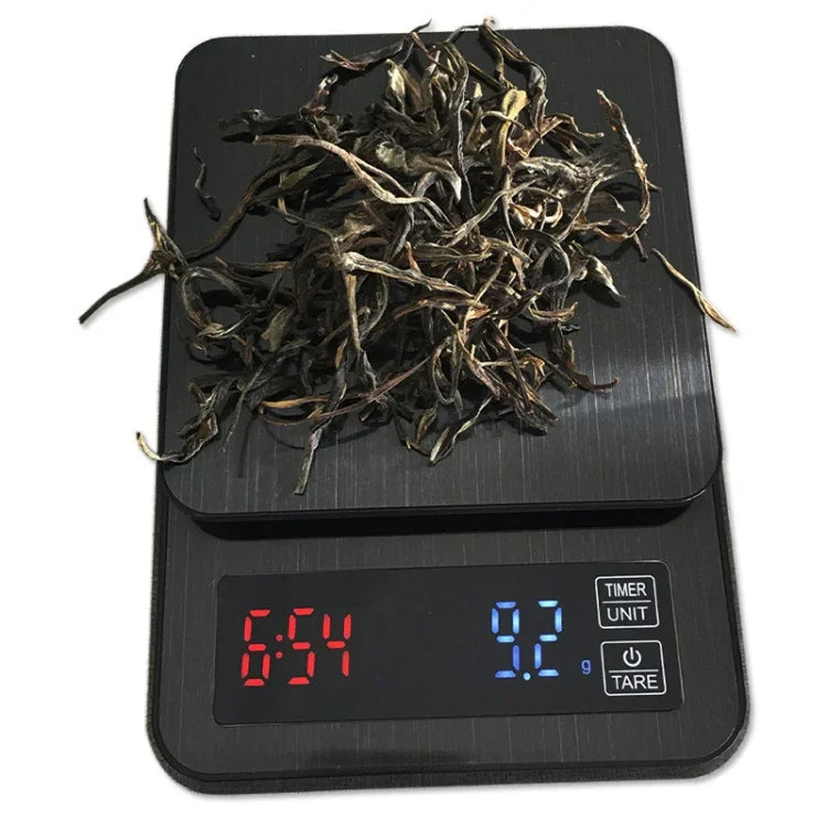 家用手推咖啡秤USB供電智能廚房秤帶計時，3kg/0.1g，5kg/0.1g，10kg/1g