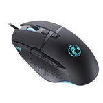 iMICE T91 8鍵 7200DPI USB有線發光電競滑鼠 線長：1.8米