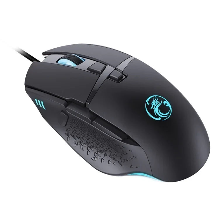 iMICE T91 8鍵 7200DPI USB有線發光電競滑鼠 線長：1.8米