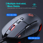iMICE T91 8鍵 7200DPI USB有線發光電競滑鼠 線長：1.8米
