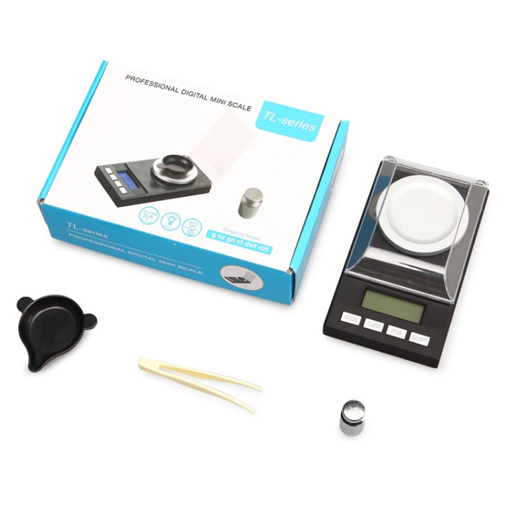 高精度便攜珠寶秤 迷你電子秤 精準克拉電子秤，10g/0.001g，20g/0.001g，50g/0.001g