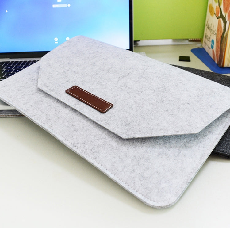 便攜透氣氈套包 適用於 MacBook 筆記型電腦，附電源收納袋，12 吋，13 吋，15 吋，11 吋